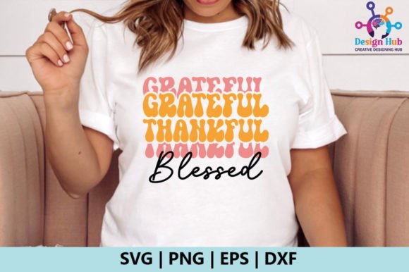 Grateful Thankful Blessed Retro SVG Review