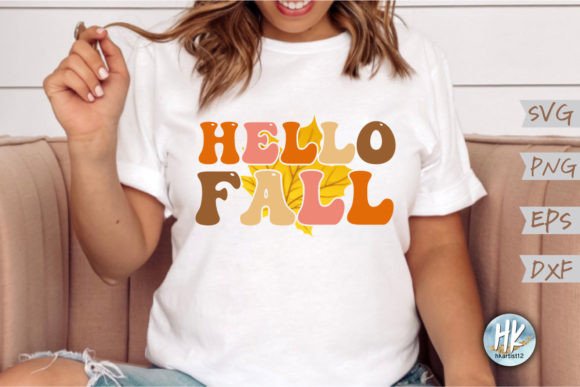 Hello Fall Retro SVG Review