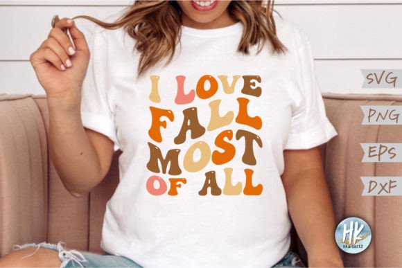I Love Fall Most of All Retro SVG Review