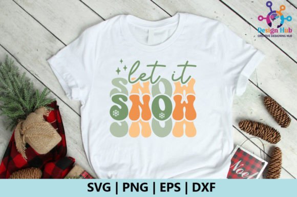 Let It Snow Retro SVG Review