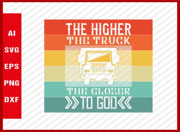 Real Review: Retro SVG, Colorful Retro, Trucker SVG for Embroidery