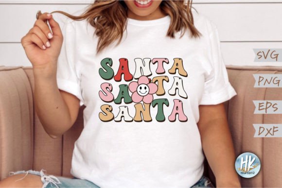 Santa Santa Santa Retro SVG Review