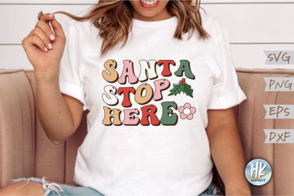 Santa Stop Here Retro SVG: A Designer's Real-World Review